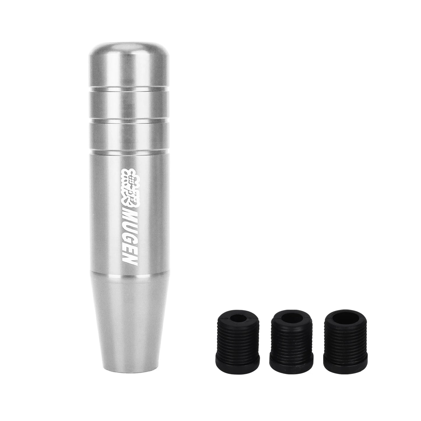 Universal 13CM Aluminium Gear Shift Knob Mugen Electroplating Color Manual Shifter Dandle Extended Manual Transmission