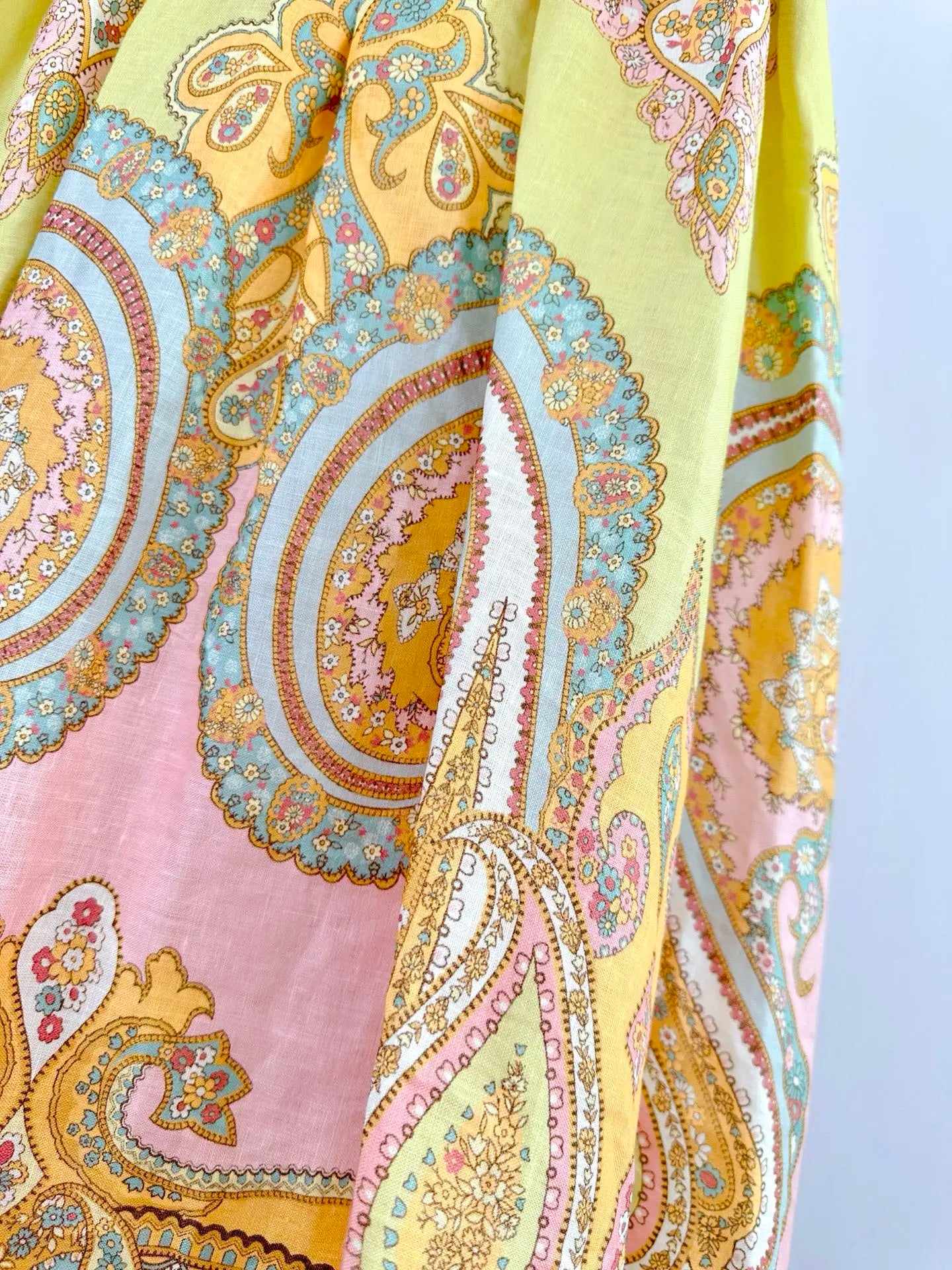 Zimm Printing Linen Midi Women Dress High Quality Runway Designer Spaghetti Strap Summer