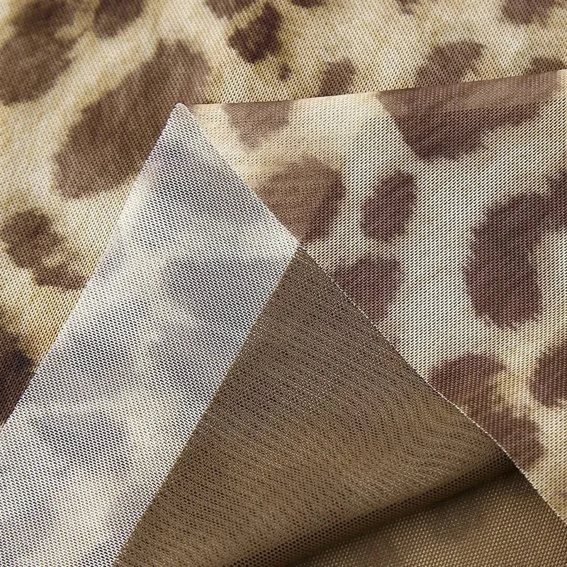 TRAF Leopard Long Skirts Women's 2024 Spring Summer Autumn Elegant Party Printed Skirts Ladies Fashion Casual Office Midi Skirts