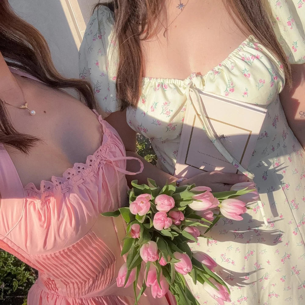 Elegant Line Midi  Halter Party Dresses Summer