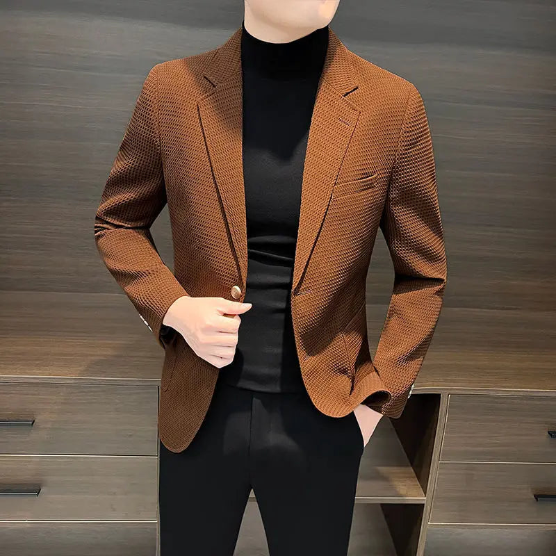 Single Breasted Mens Blazer