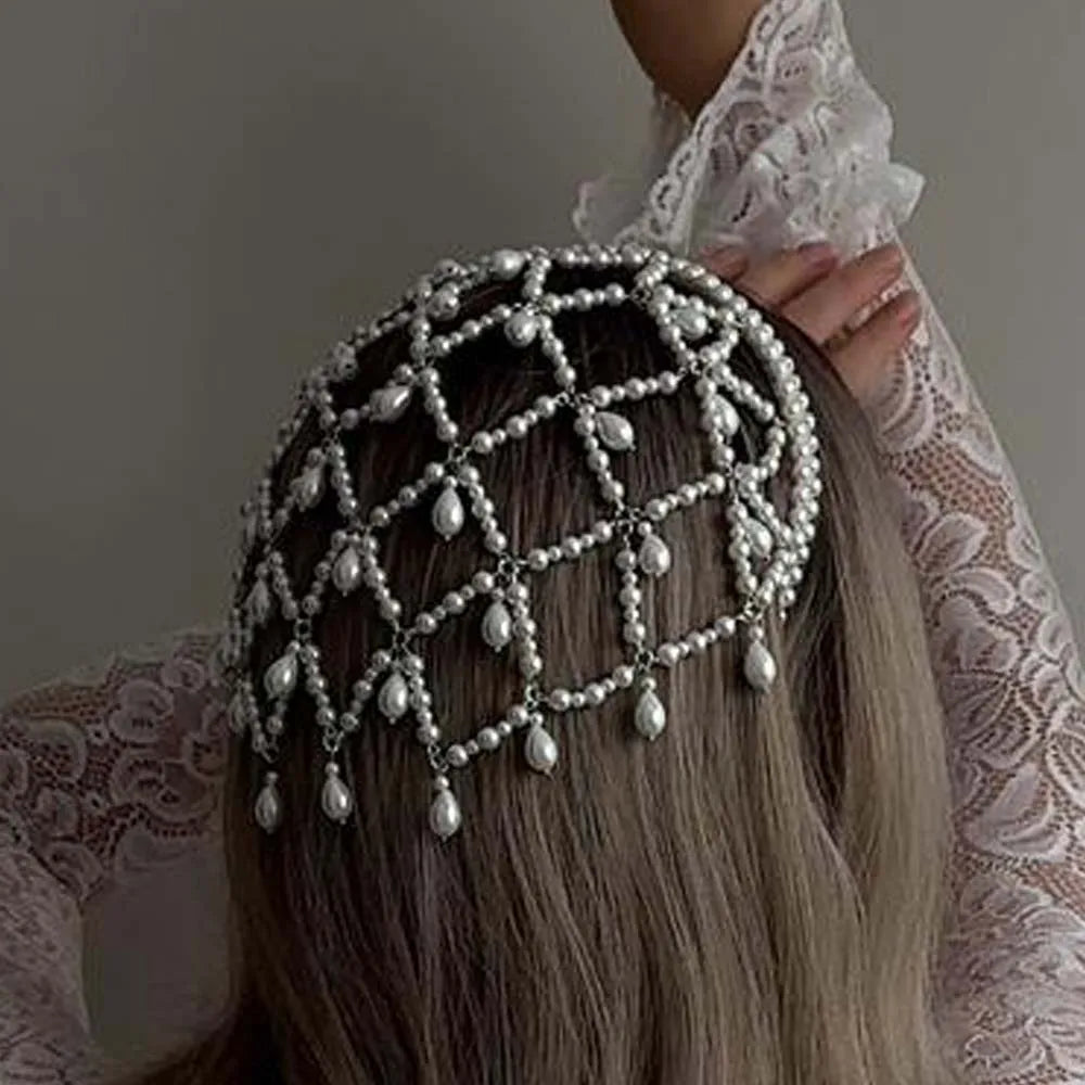 Pearl Hair Bohemian Fashion Vintage Headwear Accessories