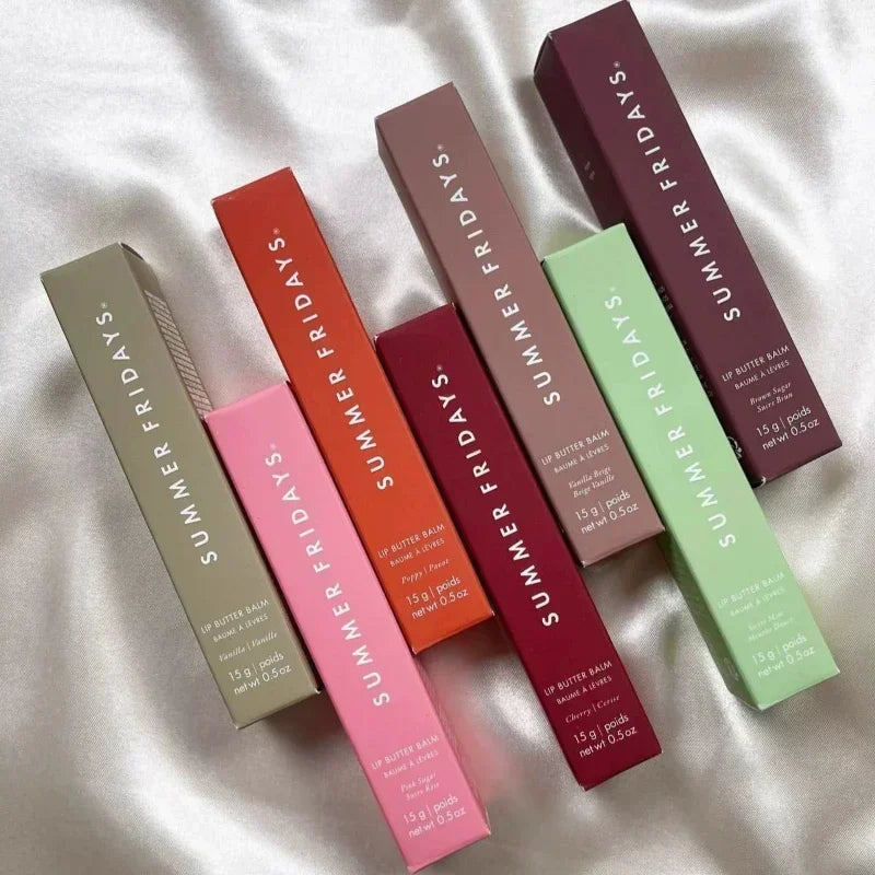 Summer Lip Balm Moisturizing Mirror Lip Gloss  Vanilla Pink Sugar Coffee Cake Smell Lipstick Transparent Oil Makeup