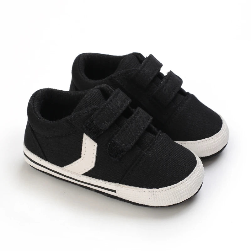 Baby Shoes Boys Canvas Casual Soft Sole Non-slip Newborn Children Walker Sneakers