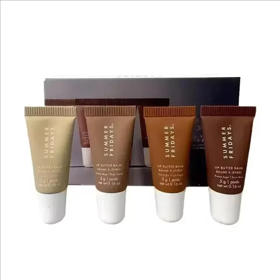 Summer Lip Balm Moisturizing Mirror Lip Gloss  Vanilla Pink Sugar Coffee Cake Smell Lipstick Transparent Oil Makeup