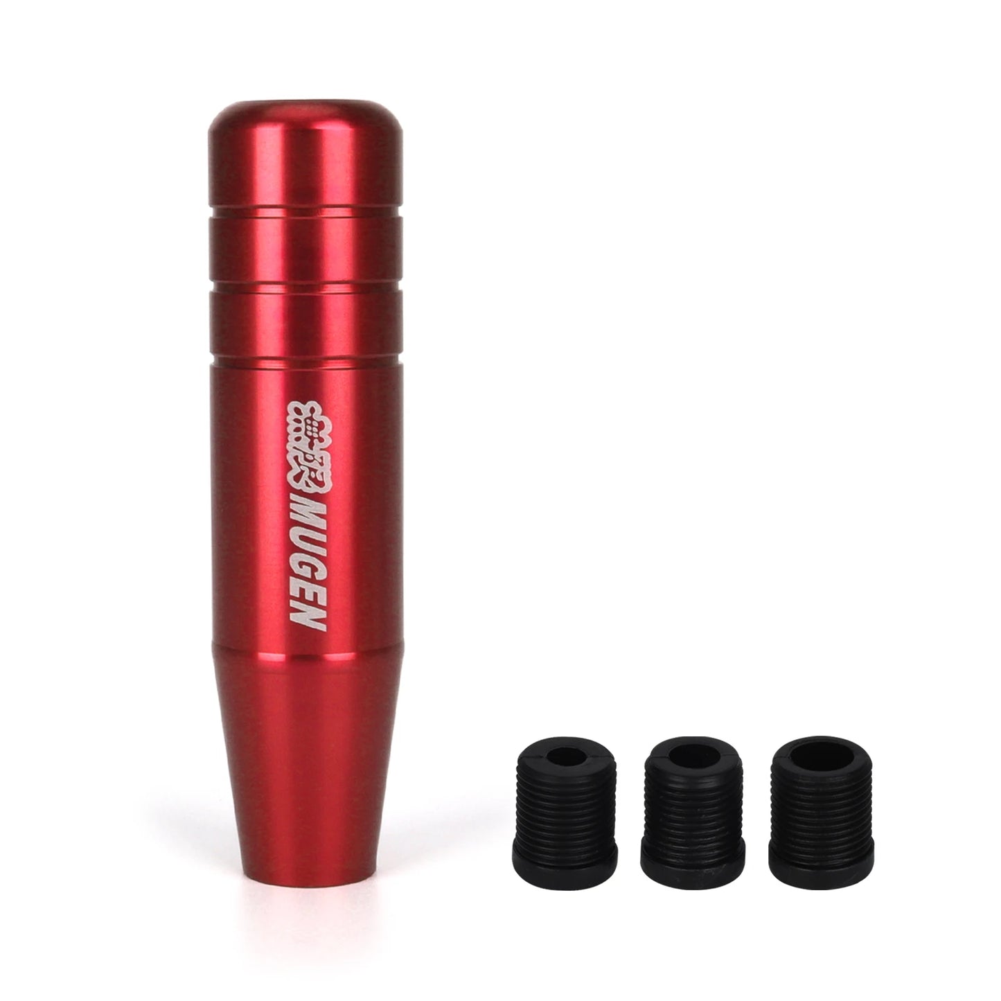 Universal 13CM Aluminium Gear Shift Knob Mugen Electroplating Color Manual Shifter Dandle Extended Manual Transmission