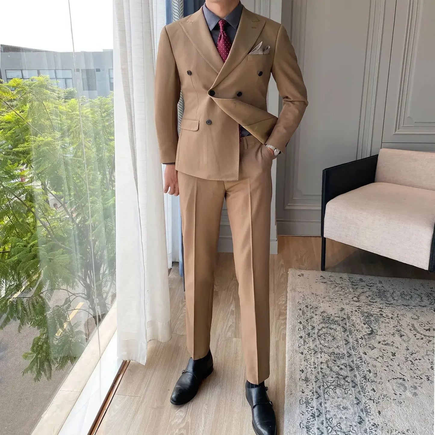 Dressy Formal Business Men's Suits