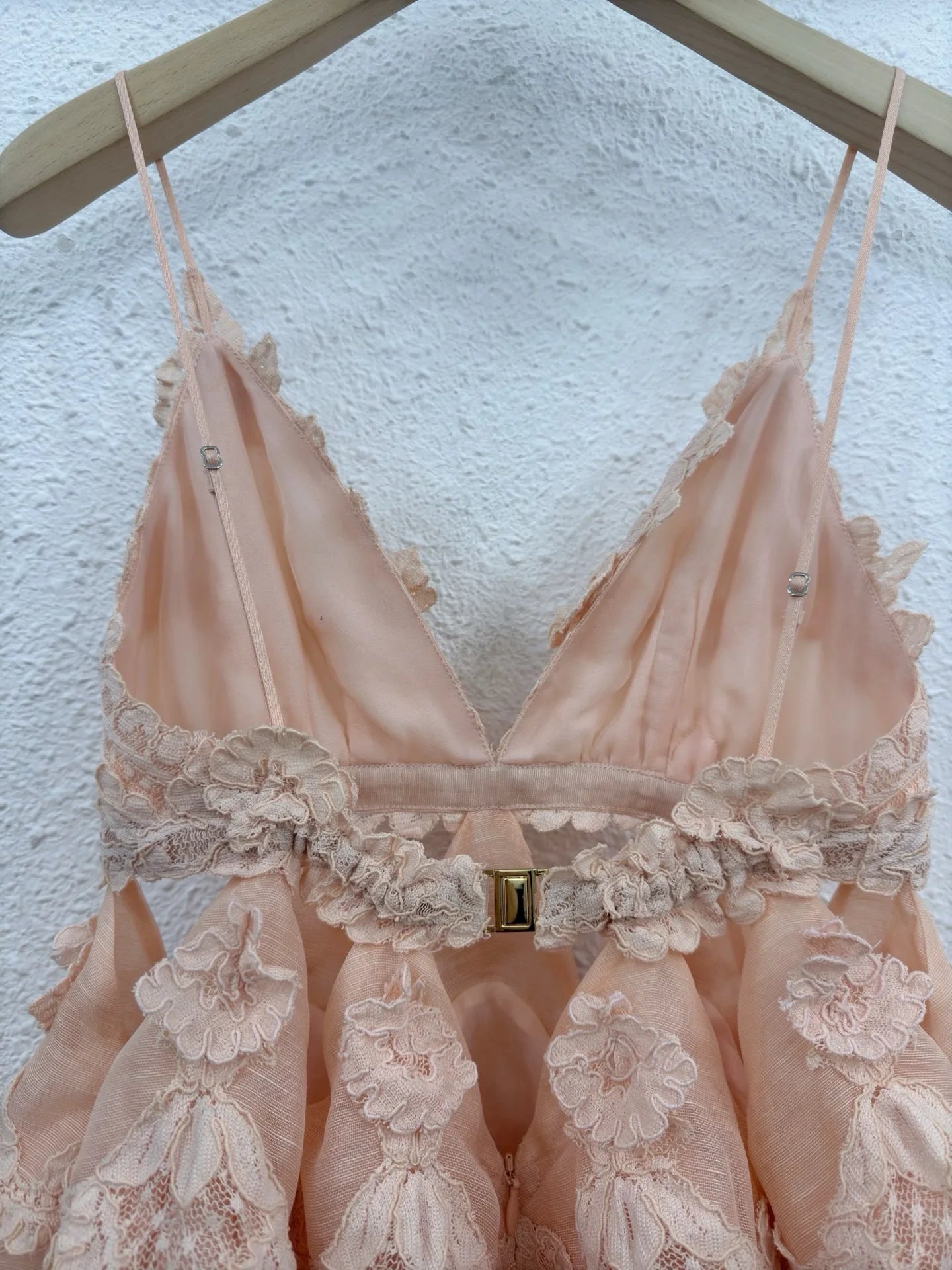 Zimm Bohemian Vintage Backless Luxury Runway Designer Silk Linen Solid Lace Spaghetti Strap Midi Women Dress High Quality