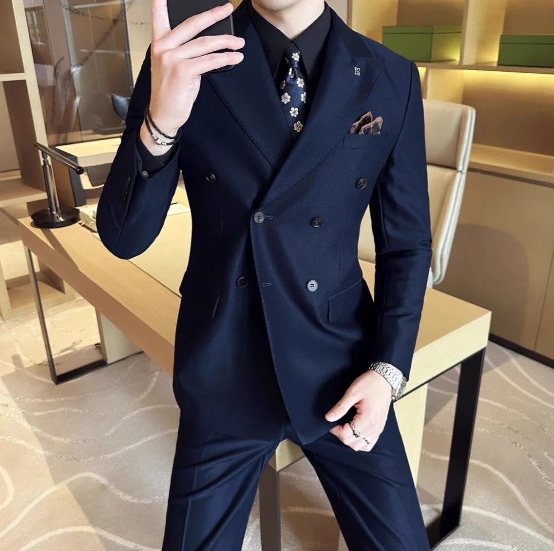 2 Piece Dressy Elegant Suit