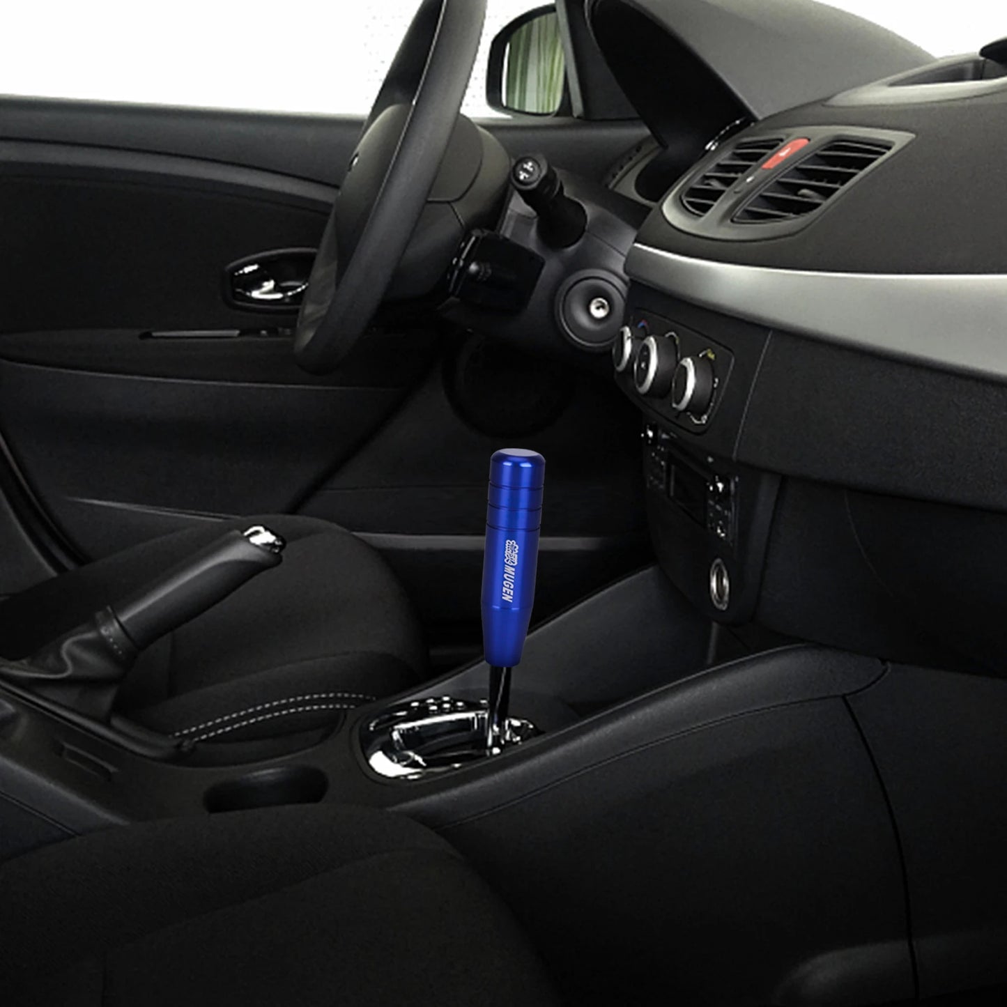 Universal 13CM Aluminium Gear Shift Knob Mugen Electroplating Color Manual Shifter Dandle Extended Manual Transmission