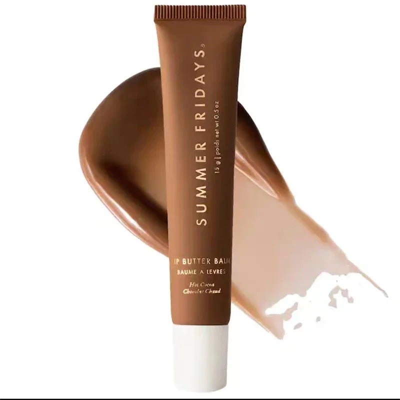 Summer Lip Balm Moisturizing Mirror Lip Gloss  Vanilla Pink Sugar Coffee Cake Smell Lipstick Transparent Oil Makeup